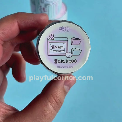 Tech Nostalgia - Stickers en rollo