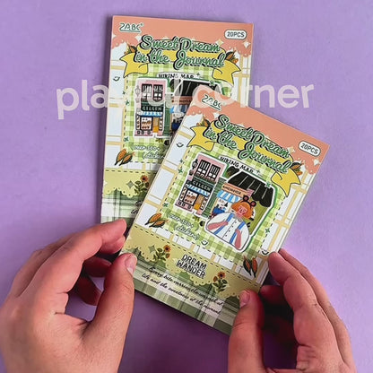 Librillo de Stickers Autumn Journal – +300 de Stickers