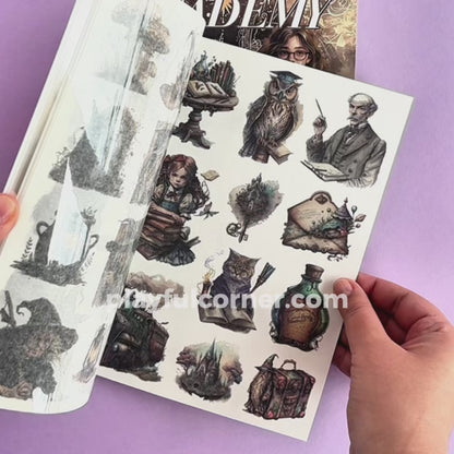 Libro de Stickers Star Academy: Dark & Moody