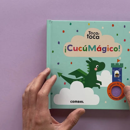 ¡CucúMágico! Toca, toca.  - Libro juego sensorial