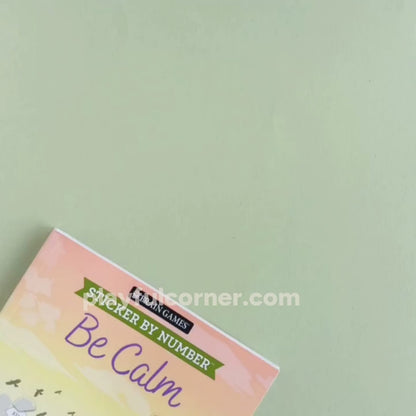 Libro de Stickers por Números Brain Games: Be Calm - 28 imágenes para completar