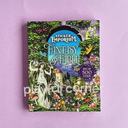 Libro de Stickers y papeles decorativos Fantasy & Fable | Sticker Emporium
