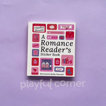 Libro de Stickers A Romance Reader's Sticker Book