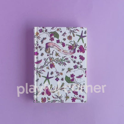 Libreta Spring Breath - páginas decoradas