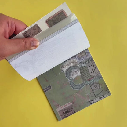 Bloc de sticker y papeles - Poems in the forest