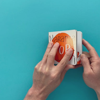 Naranja Pop . Libro Pop Up