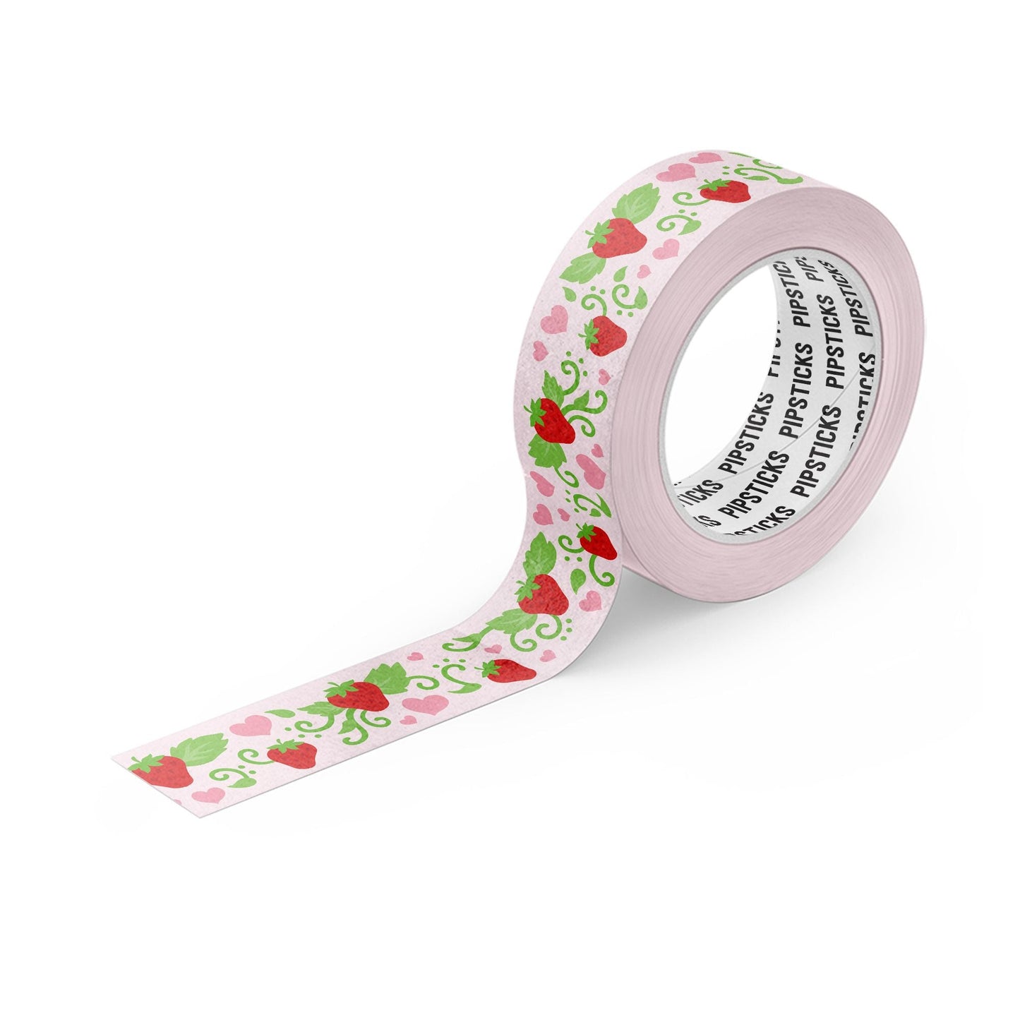 Washi Tape Strawberry Shortcake x Pipsticks Original - Berry Patch (10 m x 1.5 cm)