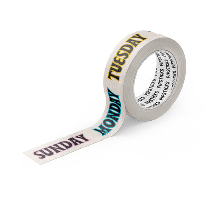 Washi Tape Pipsticks Original - Any Day Now (10 m x 1.5 cm)