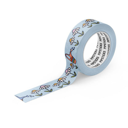 Washi Tape Pipsticks Original - Smell The Flowers (10 m x 1.5 cm)