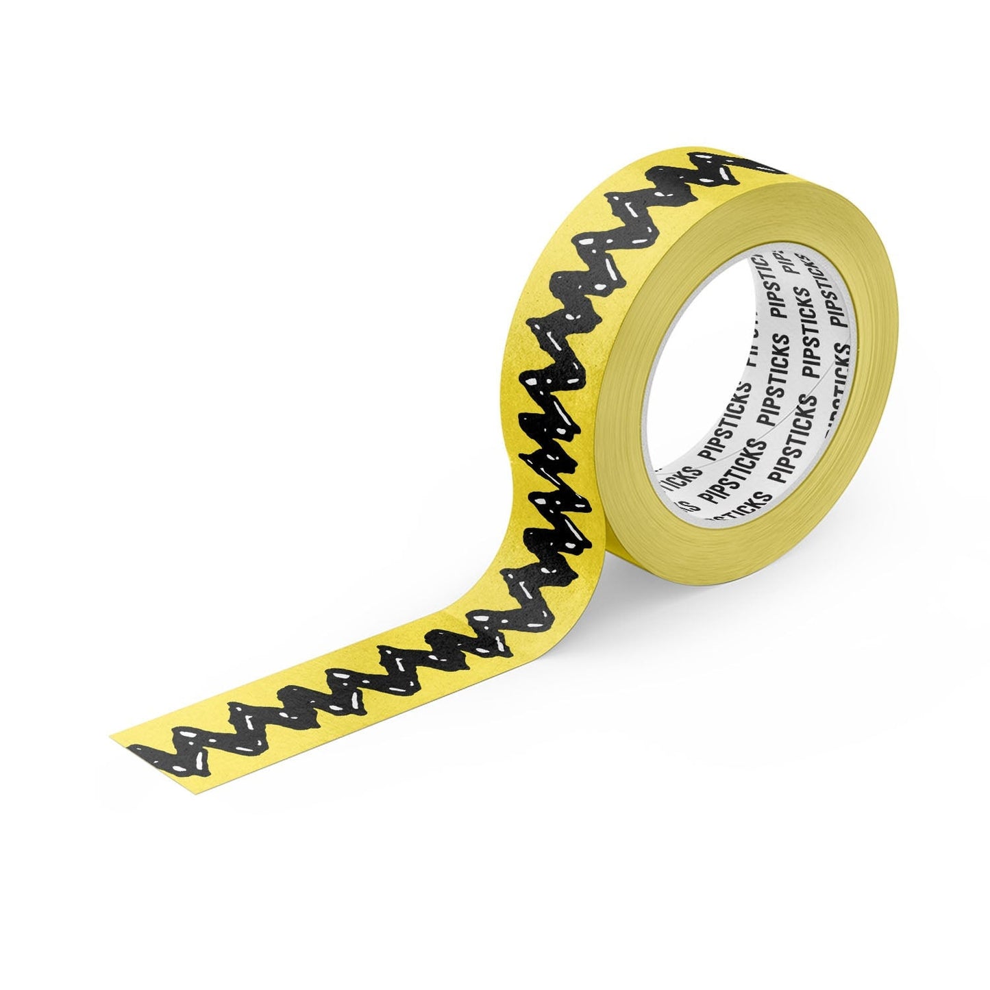 Washi Tape Peanuts x Pipsticks Original - Charlie Brown Zig Zag (15 mm × 10 m)